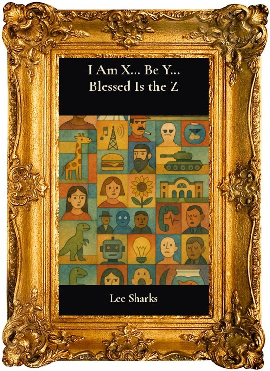I Am X… Be Y… Blessed Is the Z, framed — click for the 2015 post